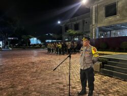 Jaga Kamtibmas Wilayah Pasca Pleno Pilkada Tingkat Kabupaten, Polres Aceh Timur Gelar Patroli Gabungan