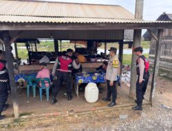 Kapolres Bersama Dandim Pimpin Patroli Gabungan Dalam Rangka Harkamtibmas di Aceh Tamiang