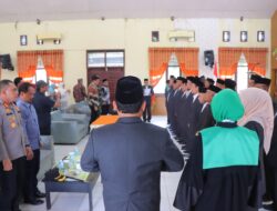 Kapolres Aceh Tamiang Hadiri Rapat Paripurna Istimewa Pengucapan Sumpah Pimpinan dan Anggota MPU