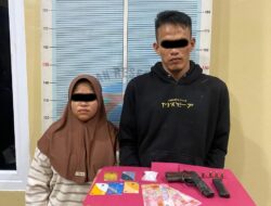 Tim Gabungan Polres Pidie Jaya bersama Ditresnarkoba Polda Aceh Berhasil Bongkar Jaringan Narkoba Bersenpi
