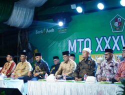 Wakapolres Pidie Hadiri Penutupan MTQ XXXVII Tingkat Kabupaten Di Padang Tiji