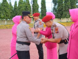 Kapolres Aceh Tamiang Pimpin Sertijab Kasat Resnarkoba