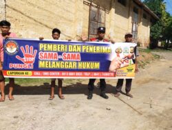 Cegah Pungutan Liar, Bhabinkamtibmas Berikan Himbauan dan Sosialisasi Saber Pungli.