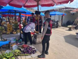Polres Lhokseumawe Intensifkan Patroli di Pasar untuk Cegah Kriminalitas
