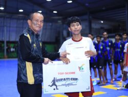 Tebingtinggi Juara 1 Cabor Futsal dan Badminton Bupati Cup 2024