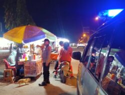 Polsek Banda Sakti Intensifkan Patroli Malam, Warga Diajak Bersinergi Jaga Kamtibmas