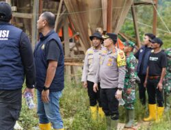 Tim Gabungan Polda Aceh dan Polres Pidie Tutup Tambang Emas ilegal di Geumpang