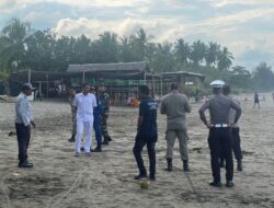 Operasi Lilin Seulawah 2024: Polres Pidie Jaya Tingkatkan Keamanan di Pantai Wisata Tringgadeng