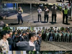 Apel Gabungan Bersama 3 (Tiga) Pilar Oleh Polsek Pondok Gede di Halaman Perum. Spring Garden Residence Pondok Melati Kota Bekasi.