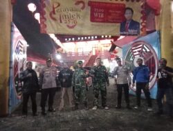 Polsek Pondok Gede Dan Koramil 02 Turut Mengamankan Malam Perayaan Imlek 2025.