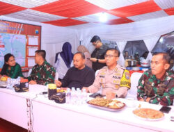 Danyonarmed 12 Kostrad Pantau Pelaksanaan Operasi Lilin dan Tahun Baru 2025 Bersama Forkopimda Ngawi