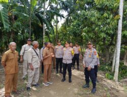 Kapolres Pidie Jaya Tinjau Kesiapan Lahan Jagung di Gampong Meunasah Lhok