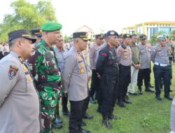 340 Personel Gabungan Pastikan Rapat Pleno Penetapan Bupati Pidie Jaya Berjalan Kondusif