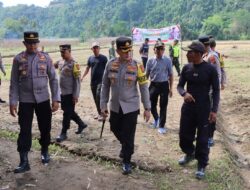 Dukung Produktivitas Petani, Kapolres Pidie Jaya Tinjau Lahan Jagung Potensial di Gampong Seunong