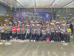 Polisi Sahabat Anak: Satlantas Polres Pidie Jaya Tanamkan Kesadaran Lalu Lintas Sejak Dini