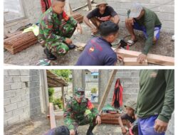 Babinsa Koramil 1311-06/Bungku Utara Laksanakan Anjangsana dan Silaturahmi di Desa Baturube