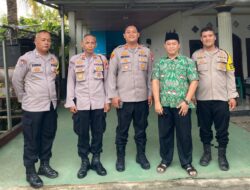 Kapolsek Taruma Jaya Silaturahmi Ke Ulama Sampaikan Kamtibmas.