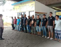 Jum’at Berkah Polsek Pondok Gede Di Kolong Jembatan.