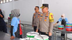 Kapolres Aceh Tamiang Tinjau Dapur Umum MBG di Kejuruan Muda