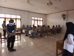 Bentuk Generasi Bebas Narkoba, Polsek Meureudu Sosialisasi ke Pelajar SMA Negeri 1 Meureudu