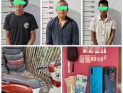 Tiga Pelaku Penyalahgunaan Narkotika Diciduk di Banda Sakti, Polisi Amankan Sabu dan Barang Bukti Lainnya