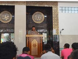 Dekat dengan Masyarakat, IPTU Muslim Hidayat Berdakwah Lewat Mimbar Jumat