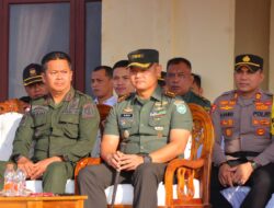 Dandim 0117/Aceh Tamiang Mengikuti Apel Gelar Pasukan Operasi Keselamatan Seulawah 2025