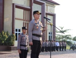 Jelang Ramadan, Kapolres Pidie Jaya Pimpin Apel Operasi Keselamatan Seulawah 2025