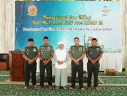 Divif 1 Kostrad Peringati Isra’ Mi’raj 1446H, Membangun Mentalitas Tangguh Menghadapi Percepatan Zaman