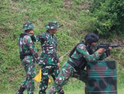 Pertajam Kemampuan dan Insting Prajurit. Yonarmed 1 Kostrad Laksanakan Lomba Menembak Senapan