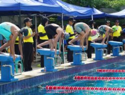 Yonif 320 Kostrad Bersama Aquatik Indonesia Gelar Kejuaraan Renang Usia Dini di Banten