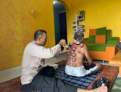 Membantu Tanpa Pamrih, Bripka Untung Dedikasikan Diri Untuk Dakwah dan Pengobatan Gratis