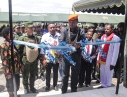 Kasau Resmikan Gereja GPDI Mayangkara di Nduga, Satgas Yonif 503 Kostrad Turut Berperan