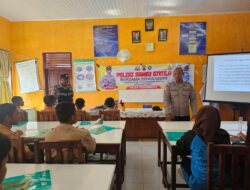Polsek Trienggadeng Gencarkan Edukasi Bahaya Narkoba, Siswa SMPN 1 Trienggadeng Antusias