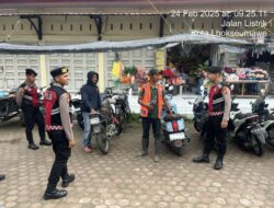 Polres Lhokseumawe Gencarkan Patroli Pasar, Warga Merasa Lebih Aman