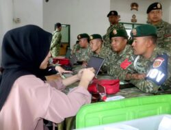 Peringati HUT ke-64 Kostrad, Brigif 6 Kostrad Gelar Aksi Sosial Donor Darah