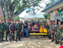 Satgas Pamtas Yonarmed 11 Kostrad Gagalkan Penyelundupan 23 CPMI Ilegal ke Malaysia