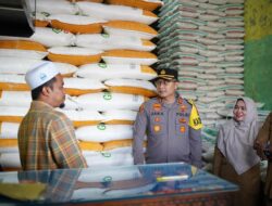Kapolres Pidie bersama unsur frokopimdam Pidie tinjau pasar dan pantau ketersediaan sembako jelang ramadhan