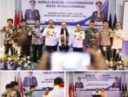 Asisten 1 setdakab saksikan Sertijab kelapa kelas IIB Kualasimpang