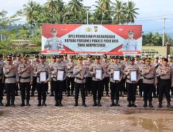 Tegas dan Berintegritas! Kapolres Pidie Jaya Pimpin Apel Penghargaan dan Deklarasi Bebas Narkoba 2025