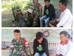 Babinsa Koramil 1311-06/Bungku Utara Laksanakan Anjangsana di Desa Boba untuk Pererat Kemanunggalan TNI-Rakyat