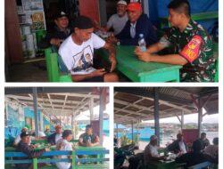 Babinsa Koramil 1311-07/Menkep Jalin Silaturahmi dengan Warga Kelurahan Ulunambo