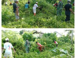 BABINSA KORAMIL 1311-04/LEMBO GELAR KARYA BAKTI BERSAMA MASYARAKAT DAN PRAMUKA SE-KABUPATEN MOROWALI UTARA