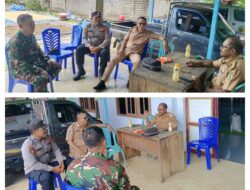 BABINSA KORAMIL 1311-03/PETASIA LAKSANAKAN KOMSOS BERSAMA TRIPIKA DI DESA MOLEONO