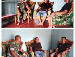 BABINSA KORAMIL 1311-08/SOYO JAYA LAKSANAKAN KOMSOS UNTUK PERERAT SILATURAHMI DENGAN WARGA BINAAN