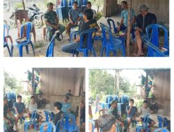 BABINSA DESA MALINO LAKSANAKAN ANJANGSANA PERERAT SILATURAHMI DENGAN WARGA