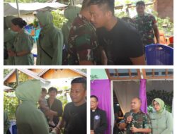 Letkol Inf Alzaki dan Ketua Persit KCK Cab.LXVII Sampaikan Belasungkawa kepada Keluarga Anggota yang Berduka