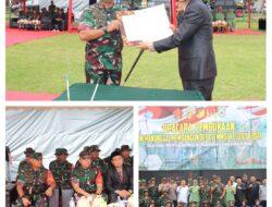 Danrem 132/Tadulako Hadiri Pembukaan TMMD Ke-123 Kodim 1311/Morowali: Wujud Nyata kemanunggalan TNI dengan Rakyat