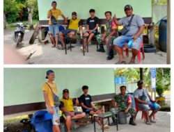 BABINSA KORAMIL 1311-06/BUNGKU UTARA JALIN KEDEKATAN DENGAN WARGA MELALUI KOMUNIKASI SOSIAL