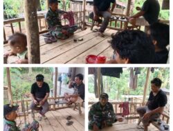 BABINSA KORAMIL 1311-03/PETASIA LAKSANAKAN KOMSOS UNTUK PERERAT SILATURAHMI DENGAN WARGA BINAAN